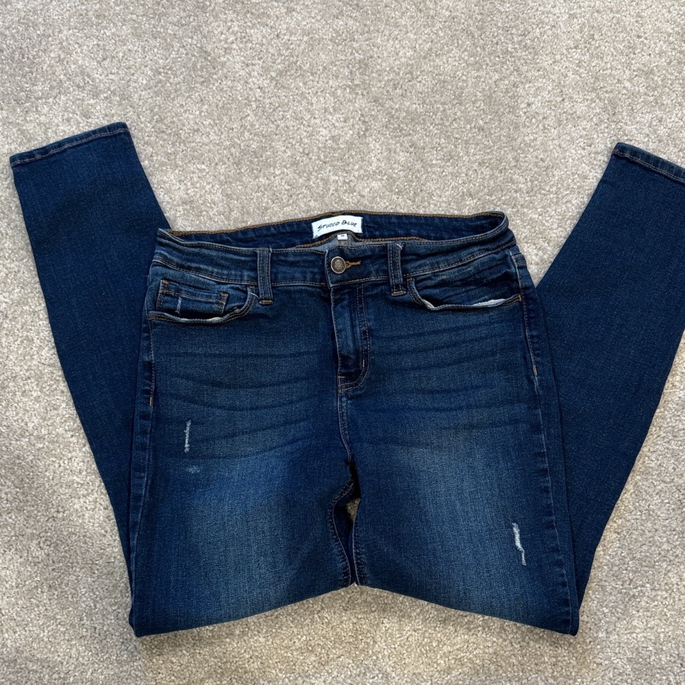 Studio Blue Skinny Darker Wash Jeans